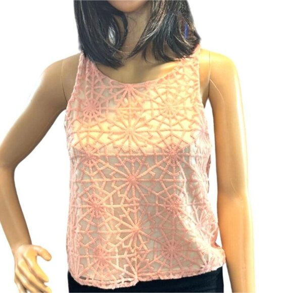 Alya Tops - (6 for $25) Alya Sleeveless Cropped Blouse size Medium